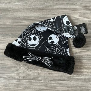 Disney - Nightmare Before Christmas - Jack Skellington Hat with Pom Pom